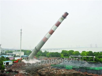 廉江磚砌煙囪爆破拆除一歡迎訪問