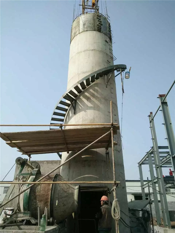 水泥大煙囪人工拆除技術措施
