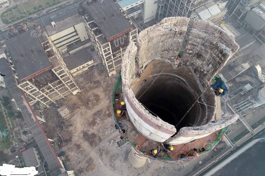 混凝土煙囪拆除